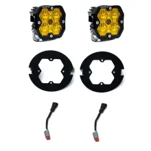 Squadron 2.0 Sport Fog Pocket Light Kit Ford 2006-14 F-150 Toyota 2005-11 Tacoma 2007-13 Tundra Baja Amber Baja Designs