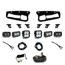 Squadron 2.0 Pro/S2 Pro/S2 Sae Pro Fog Pocket Light Kit Ford 2021-27 Bronco 2022-24 Bronco Raptor w/ Steel Bumper Clear Upfitter Baja Designs