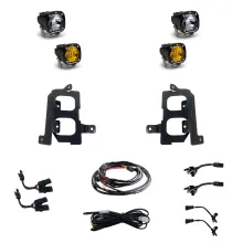 GMC 1500 (19-On) Clear Spot/Baja Amber W/C FPK Baja Designs