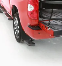 BedStep Flip Down Bumper Step For 2016-2019 Toyota Tundra with Resin Bumper AMP Research