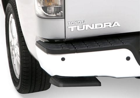 Bedstep Retractable Bumper Step For 2014-2021 Toyota Tundra For Non-Resin Inner Structure Bumpers Only AMP Research