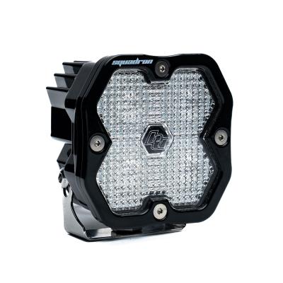 Squadron 2.0 Sport Black LED Auxiliary Light Pod Universal Clear Work/Scene Baja Designs