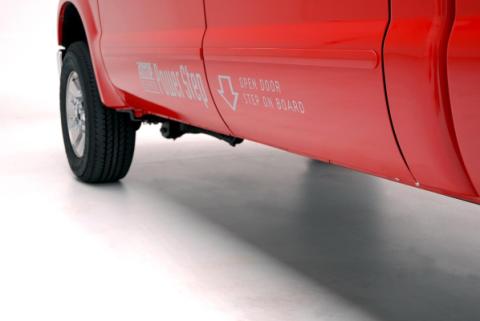 PowerStep Electric Running Boards For 1999-2001 and 2004-2007 Ford F-250/F-350/F-450 (All Cabs) 2000-2001 and 2004-2005 Ford Excursion AMP Research