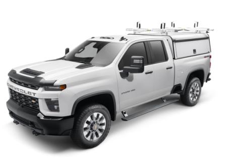 PowerStep Electric Running Boards Plug N Play System For 2019-2021 Silverado/Sierra 1500 22 Silverado LTD/Sierra Limited 20-22 Silverado/Sierra 2500/3500 Double and Crew Cab AMP Research