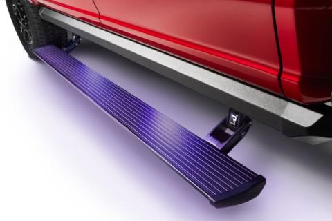 PowerStep XL Electric Running Boards Plug N Play System For 2017-2019 Ford F-250/F-350/F-450 SuperCrew Cab AMP Research