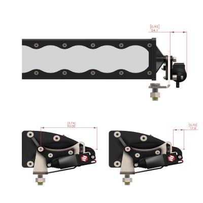 Reflex Light Actuator Kit OnX6+ Double 20 Inch Light Bar Baja Designs