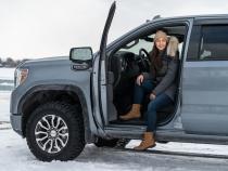 PowerStep Electric Running Boards Plug N Play System For 2019-2021 Silverado/Sierra 1500 22 Silverado LTD/Sierra Limited 20-22 Silverado/Sierra 2500/3500 Double and Crew Cab AMP Research